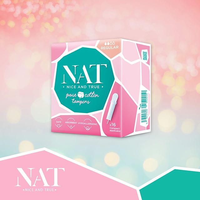 Tampons nat regular và super có cần đẩy