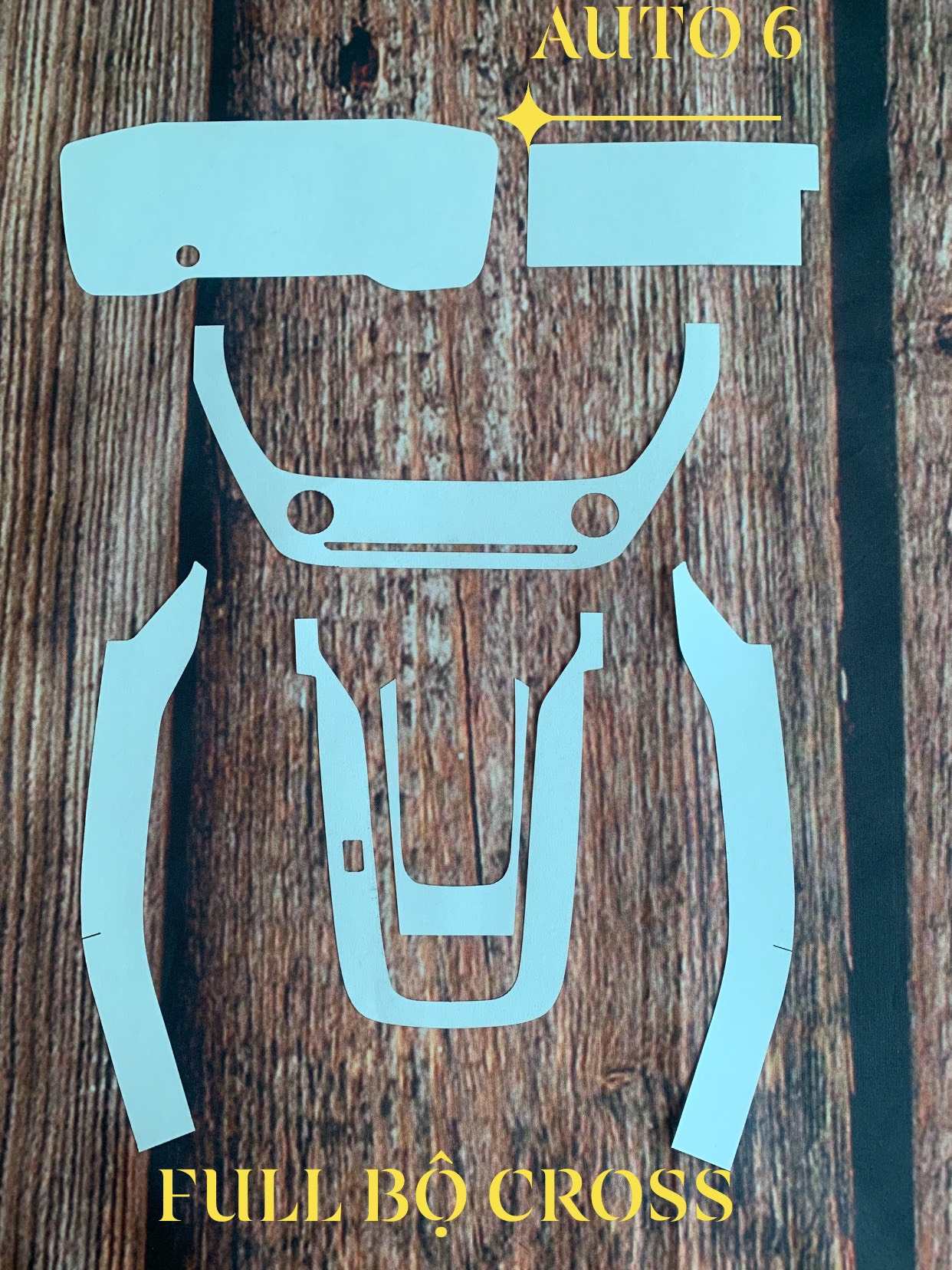 TOYOTA COROLLA CROSS [2020] : Film PPF dán Full bộ nội thất - AUTO6 - Chống xước, làm mờ các vết xước cũ, giữ độ bóng cho xe