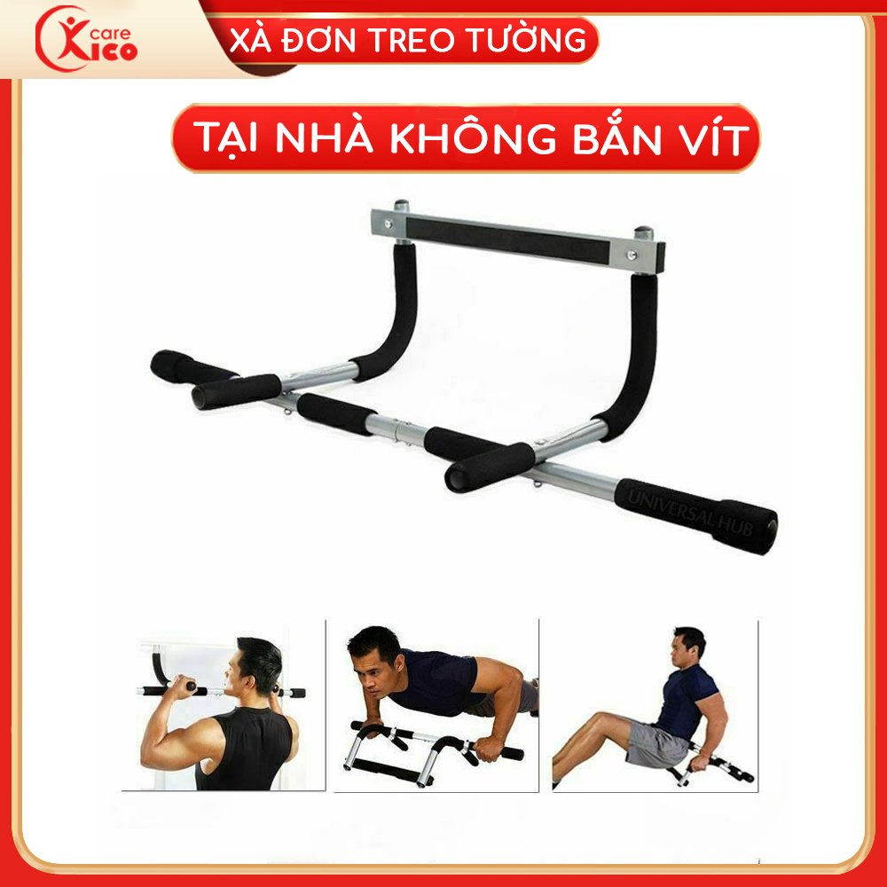 Xà đơn treo tường, đa năng không cần bắt vít kico - xadon02