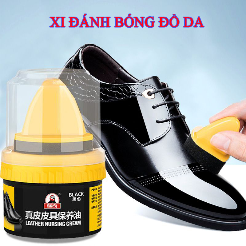 Xi Đánh Bóng Giày Da làm bóng nhanh đồ da