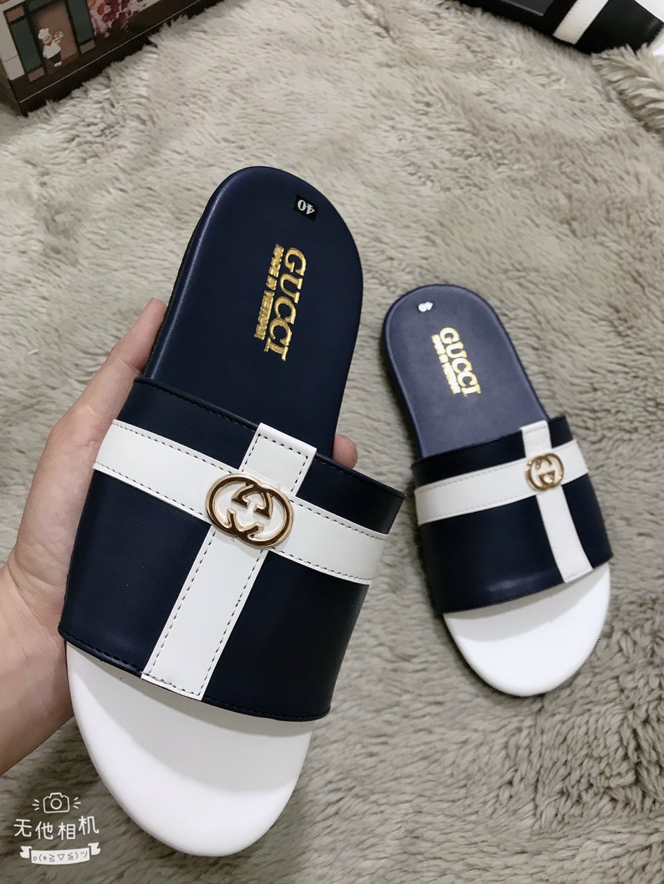 DÉP QUAI NGANG NAM CHỮ HHH , DÉP NAM MÙA HÈ SIÊU CHẤT - CÓ 3 MÀU ( CUBIN FASHION )