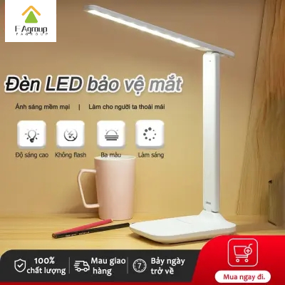 Đèn để bàn học, đèn học sinh, đèn led đọc sách, đèn sạc pin, đèn tích điện, đèn học để bàn, đèn học chống cận thị