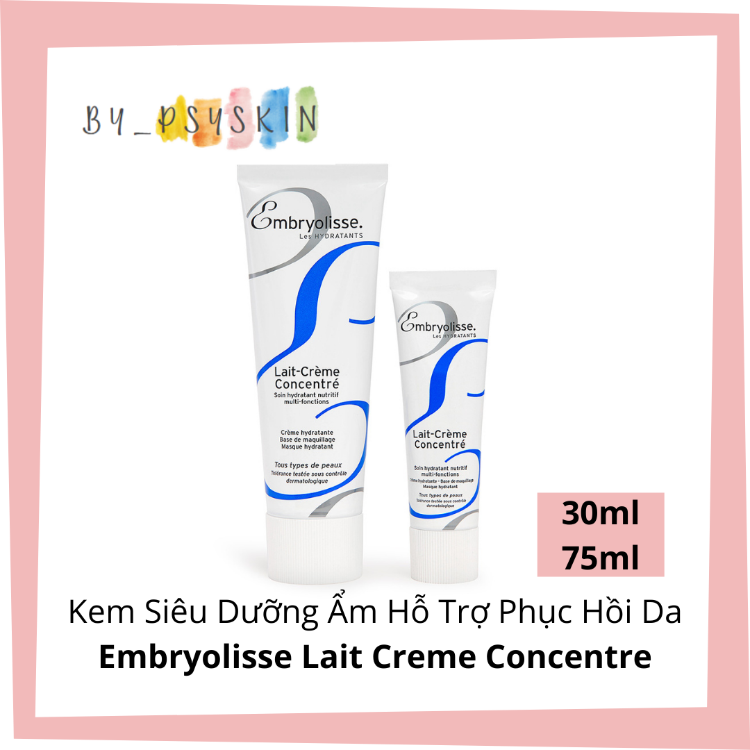 Kem Siêu Dưỡng Ẩm Embryolisse Hỗ Trợ Phục Hồi Da Lait Creme Concentre - chính hãng