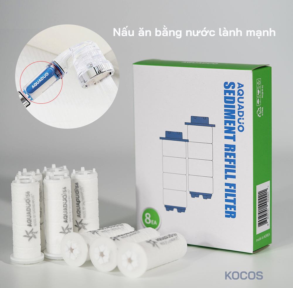 SF-1000F 8 Thanh lọc nước (ở vòi rửa chén dây rút) Aquaduo