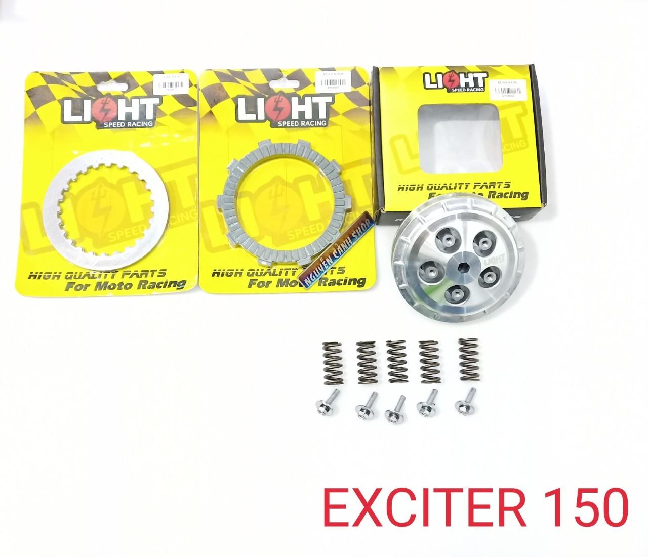 Nồi 5 lò xo xe exciter 150 light full lá sắt bố nồi lò xo