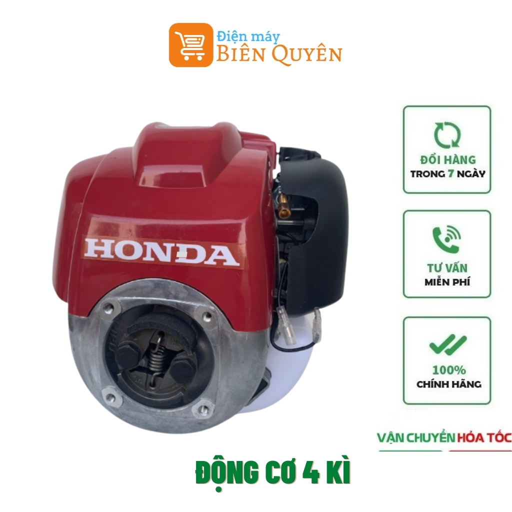 Động cơ máy cắt cỏ hon-da gx-35, đầu máy cắt cỏ 4 kì thailand siêu khỏe bảo hành 12 tháng