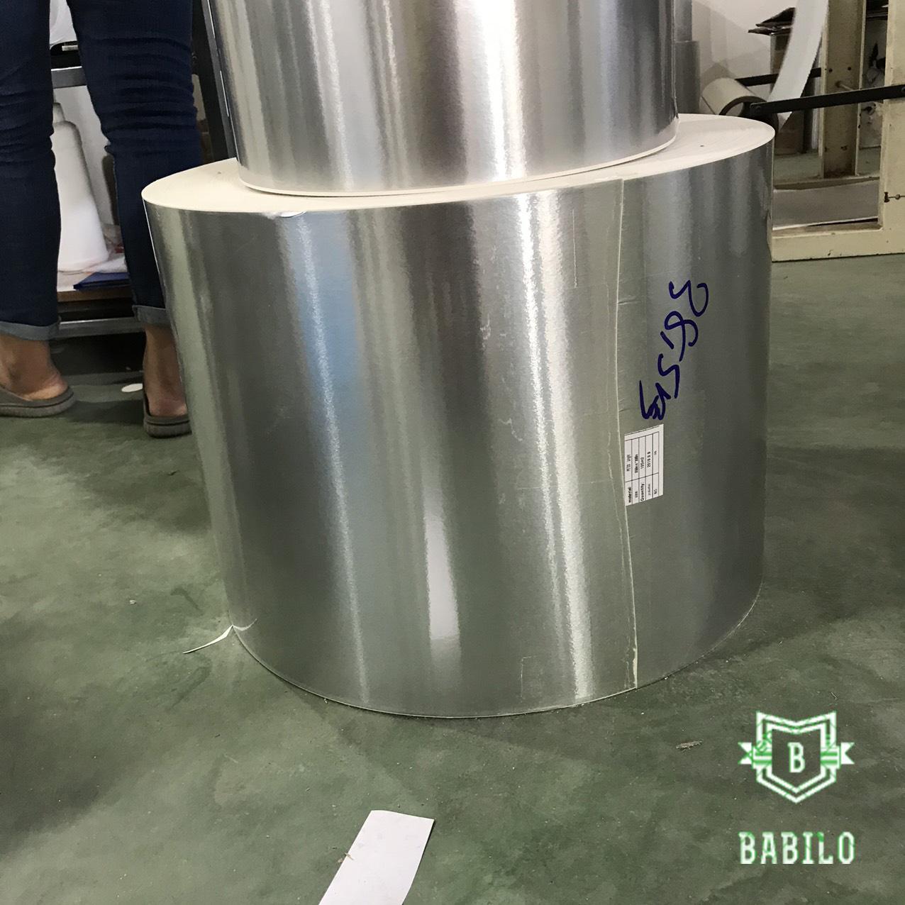 Màng seal nhôm dành cho chai nhựa PET dạng cuộn ( 1m2)