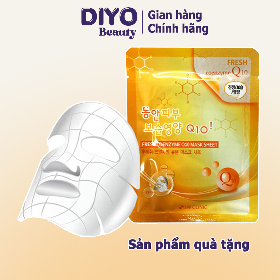 Quà tặng - mặt nạ 3w clinic q10 fresh mask sheet 23ml