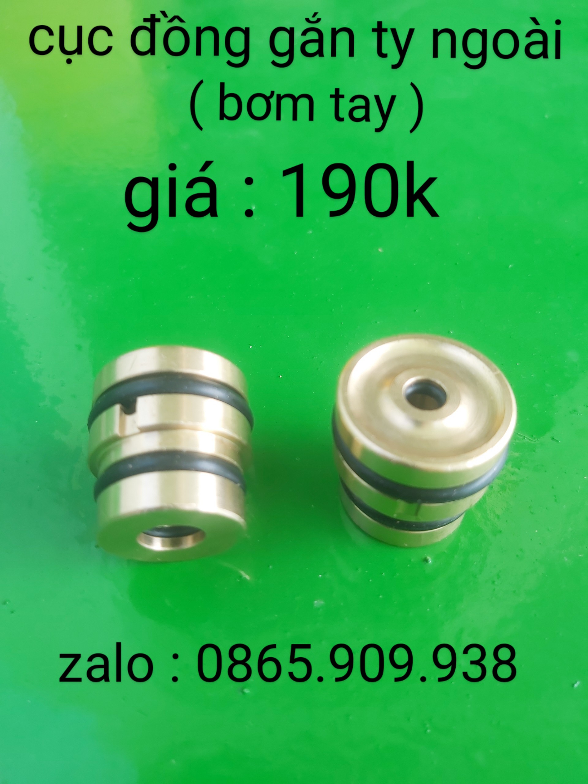 Cục đồng gắn ty bơm
