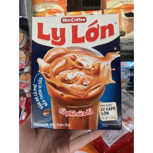 Maccoffee ly lớn cà phê sữa đá