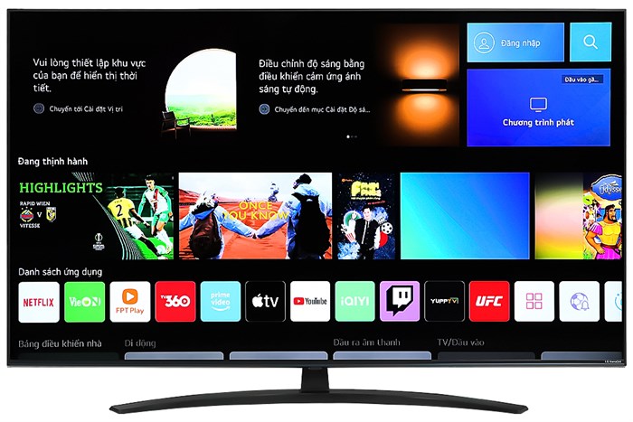 NanoCell LG AI 4K 55 inch 55NANO76SQA