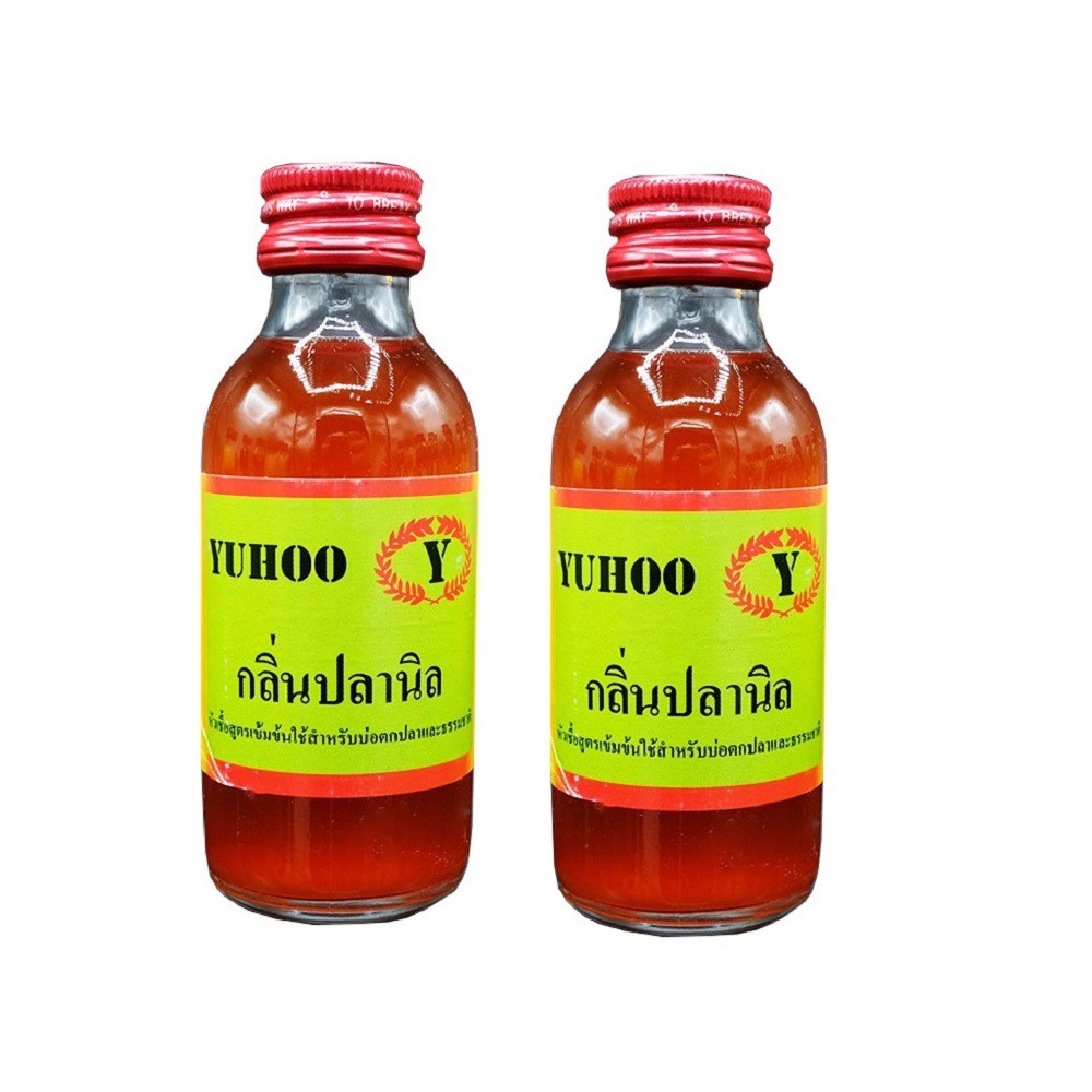 1 chai tinh mùi câu cá trắm trôi thái lan M21 YUHOO, dùng làm mồi nhử hoặc thính dụ cá mè trôi chép đen trắm cỏ hiệu quả