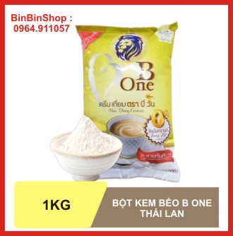 Bột kem béo B One Thái Lan pha trà sữa