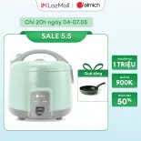 (SALE 5.5)Nồi cơm điện Elmich 1.2L RCE-9126