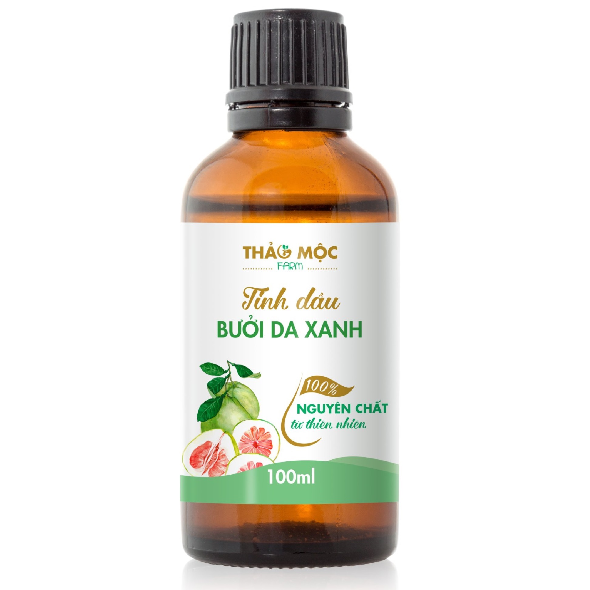 Tinh dầu Bưởi Da Xanh Thảo Mộc nguyên chất từ thiên nhiên, chăm sóc tóc, dưỡng tóc, giảm rụng tóc, làm tóc óng mượt, kích thích mọc tóc, giảm hói đầu