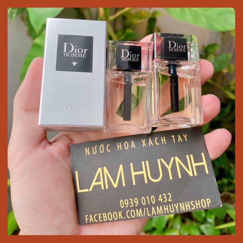 Nước hoa mini dior homme edt 10ml
