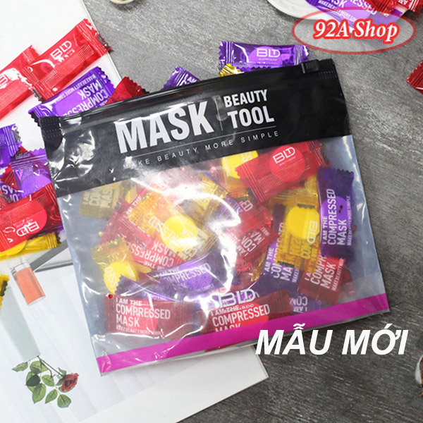 Mặt nạ nén silk lụa beautyblend 100v