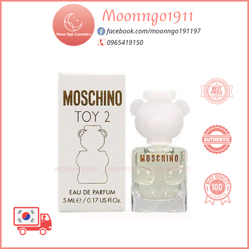 Nước hoa mini nữ Moschino Toy 2 5ml