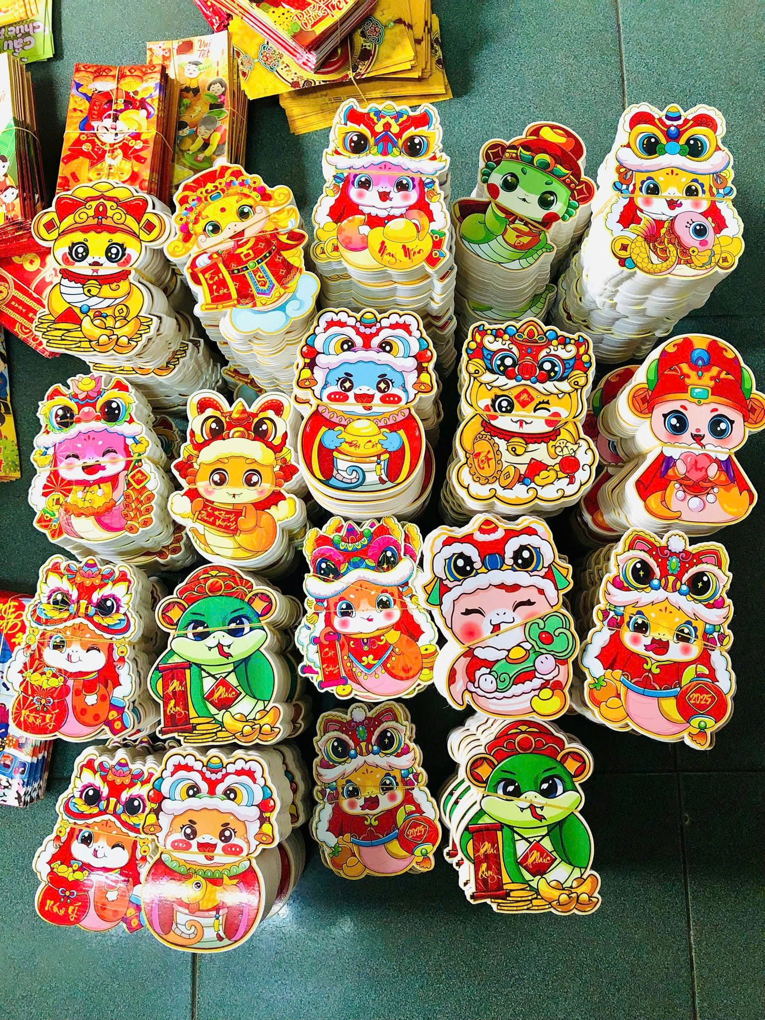 Set 50 Bao Lì Xì Chipi, Mẫu Siêu Hot, Đa Dạng, Giá Rẻ Nhất TẾT ẤT TỴ