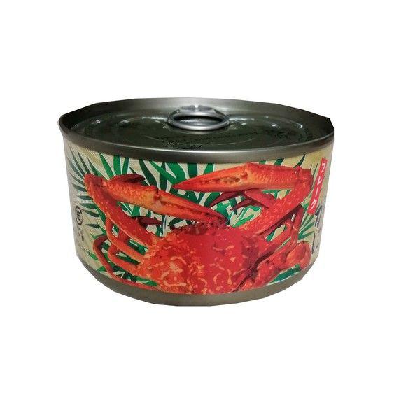 THỊT CUA BIỂN KOBE BUSSAN 185gr (Thịt ghẹ đóng hộp 185g)