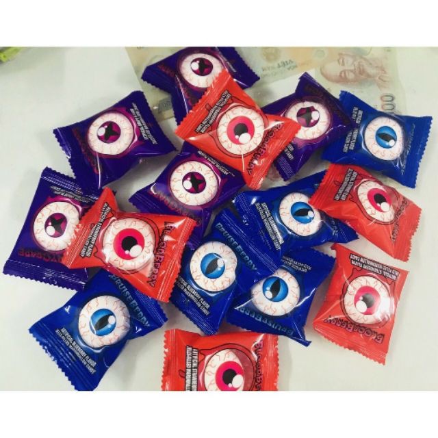 Kẹo marshmallow hình mắt mix vị Hàn Quốc - Gói 250 gram gói 50 cái