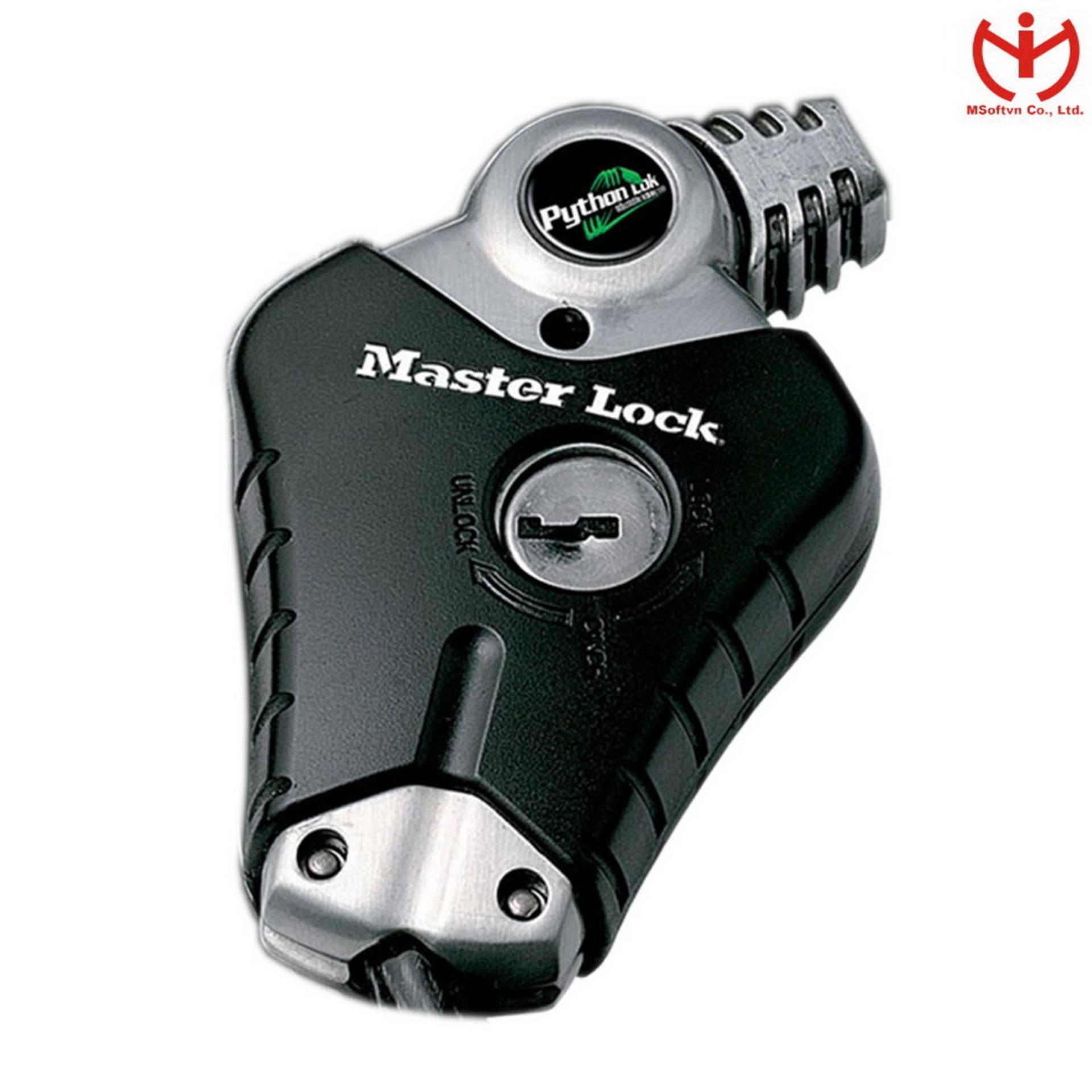 Khóa hình đầu rắn Master Lock 8403 DPF dùng kết hợp với dây cáp nhiều kích thước - MSOFT