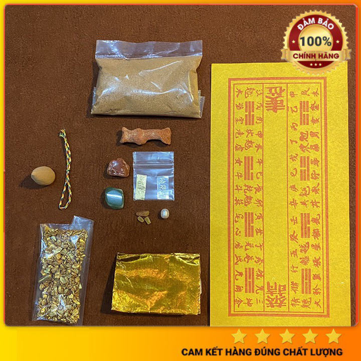 Cốt bát hương chuẩn bài vị, Cốt thất bảo thần tài - Tặng Kèm Gạo Vàng, Bột Ngũ Vị, Nụ Trầm