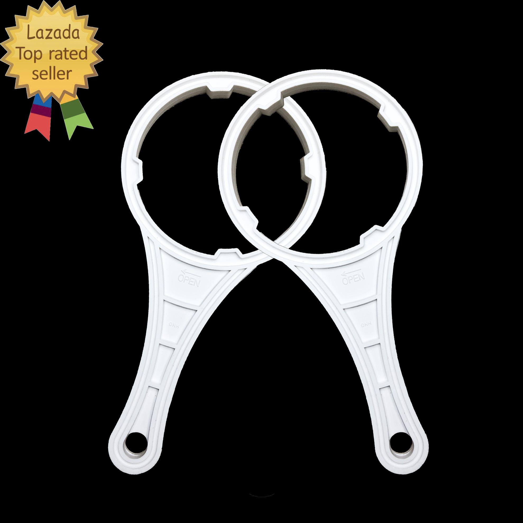 Combo 2 Tay vặn cốc lọc nước RO 10 inch. Tay vặn tháo lắp quả lọc 1,2,3 của máy lọc nước dùng khi thay quả lọc. Tay vặn quả lọc nước (2 chiếc)