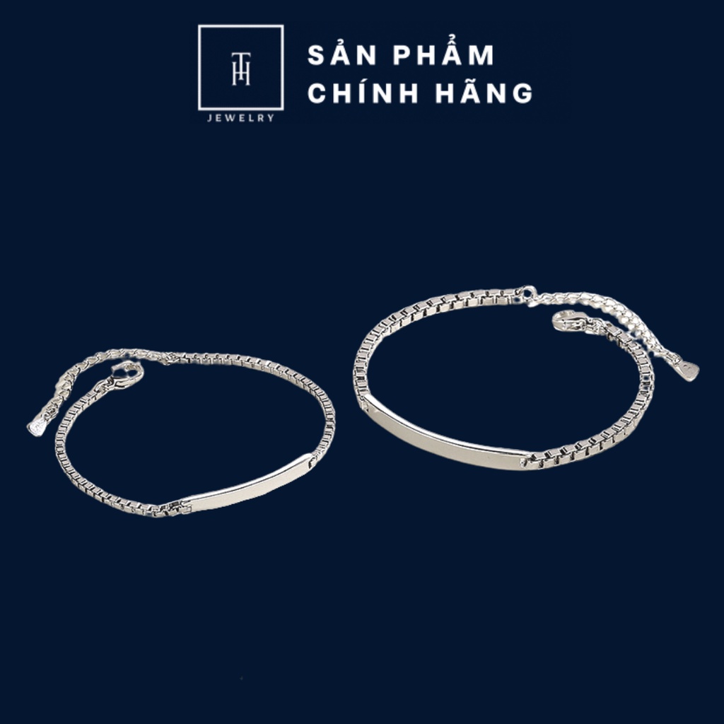 Vòng tay lắc tay hk bạc s925 cặp đôi nam nữ cd01