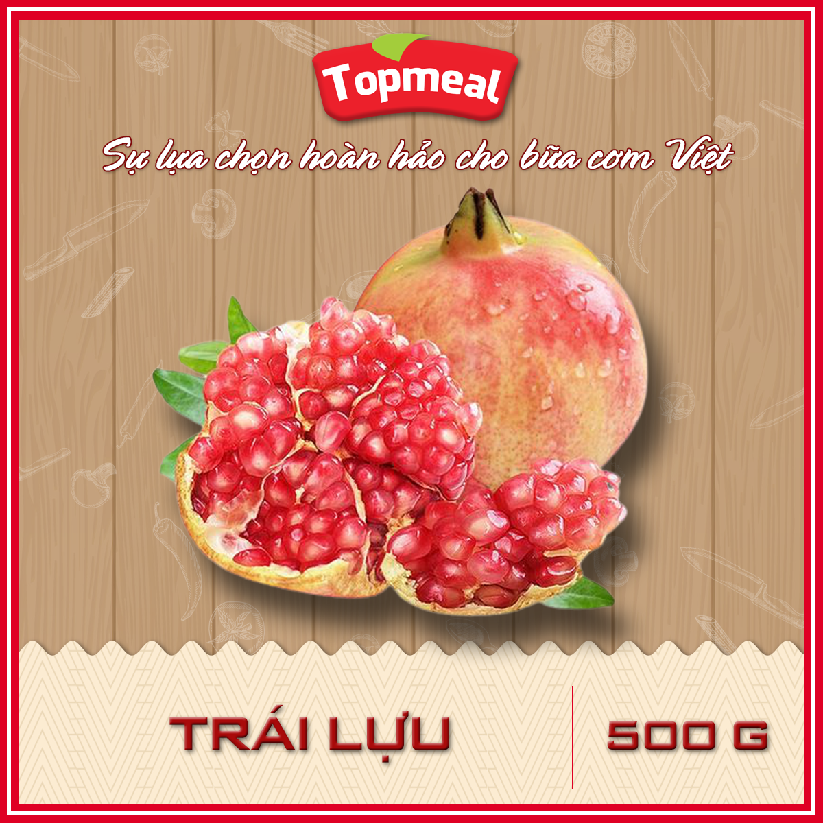 Hcm - trái lựu -