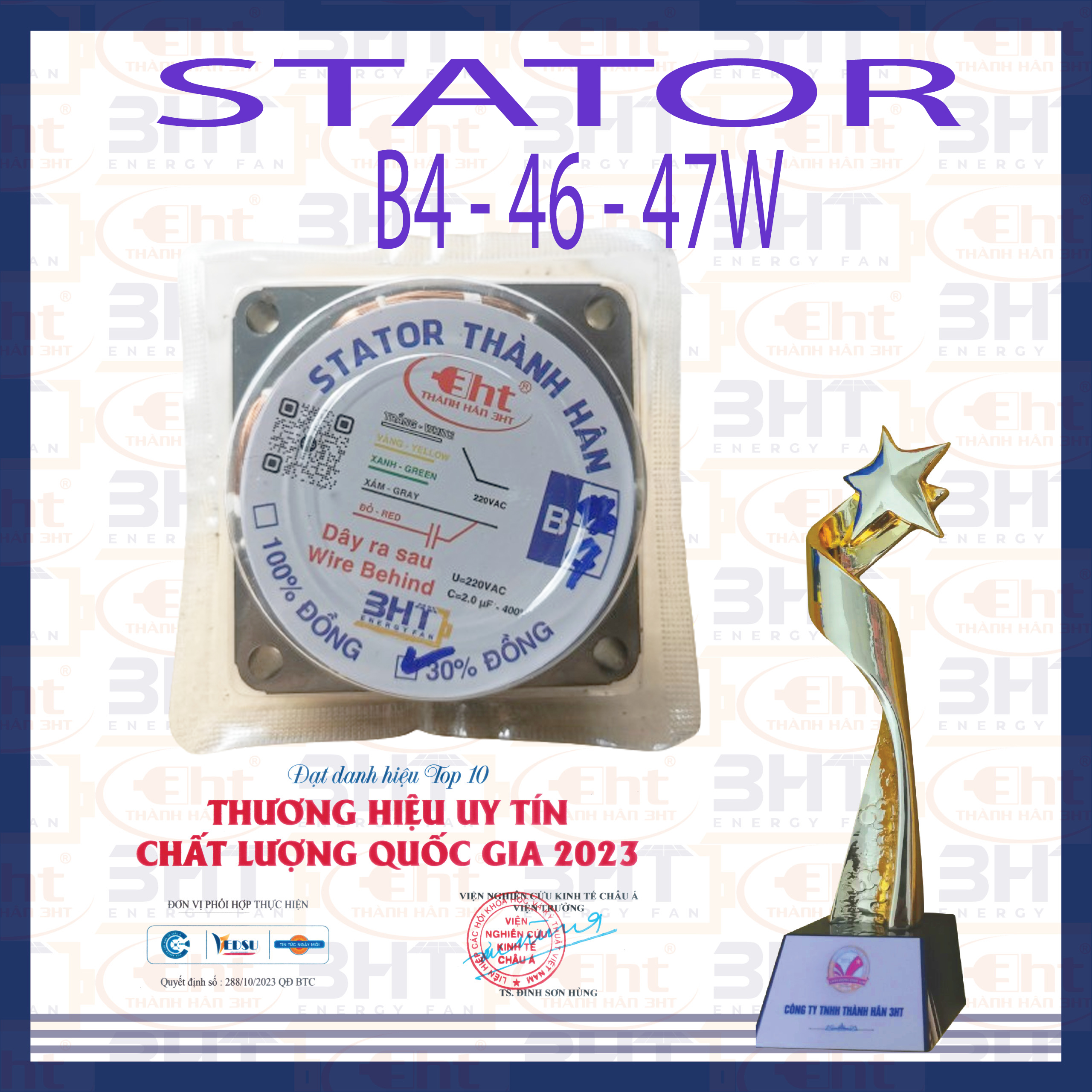 SATOR QUẠT B3 & B4 30% ĐỒNG HÀNG CTY 3HT