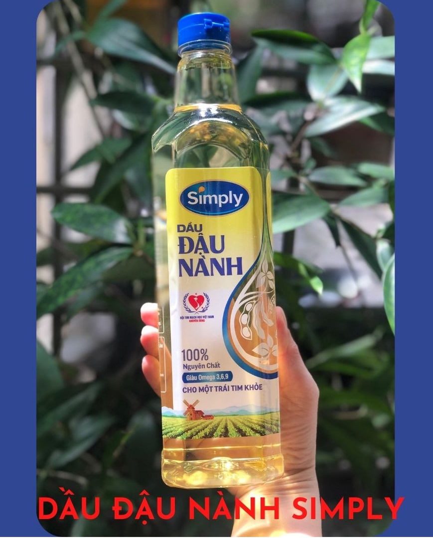 Dầu đậu nành Simply 1L