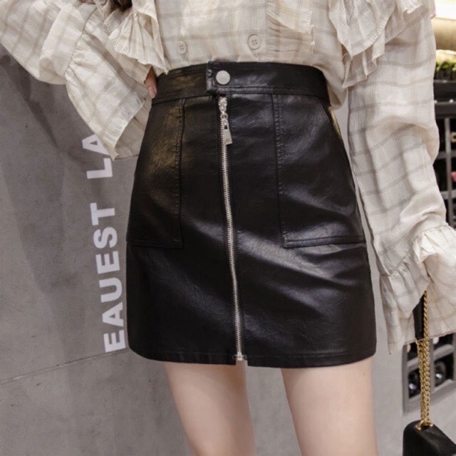 CHÂN VÁY DA - CHÂN VÁY KIỂU - [ XẢ KHO 3 NGÀY ] - mua hóa đơn trên 300k được tặng 1 phần quà từ shop CAROTSHOP