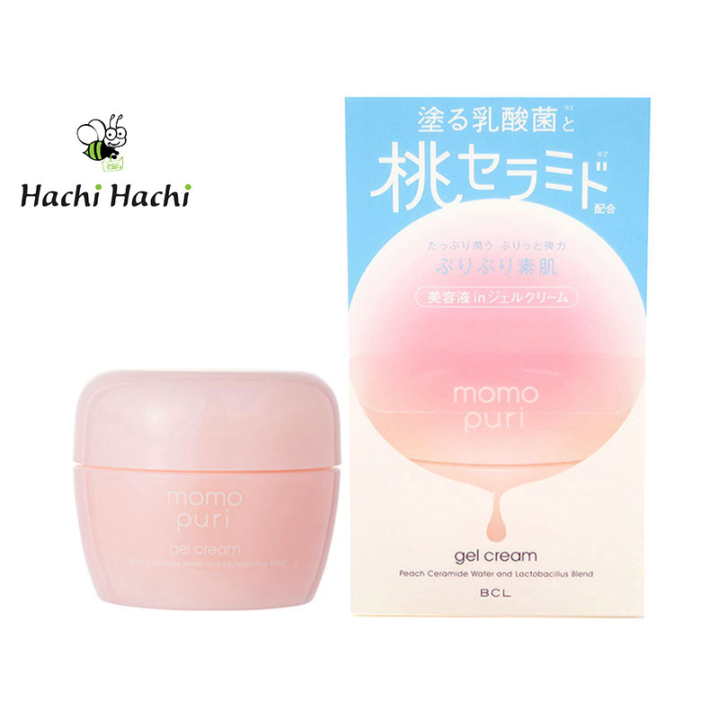Kem gel dưỡng da khỏe mịn BCL Ceramide quả đào Momo Puri 80g