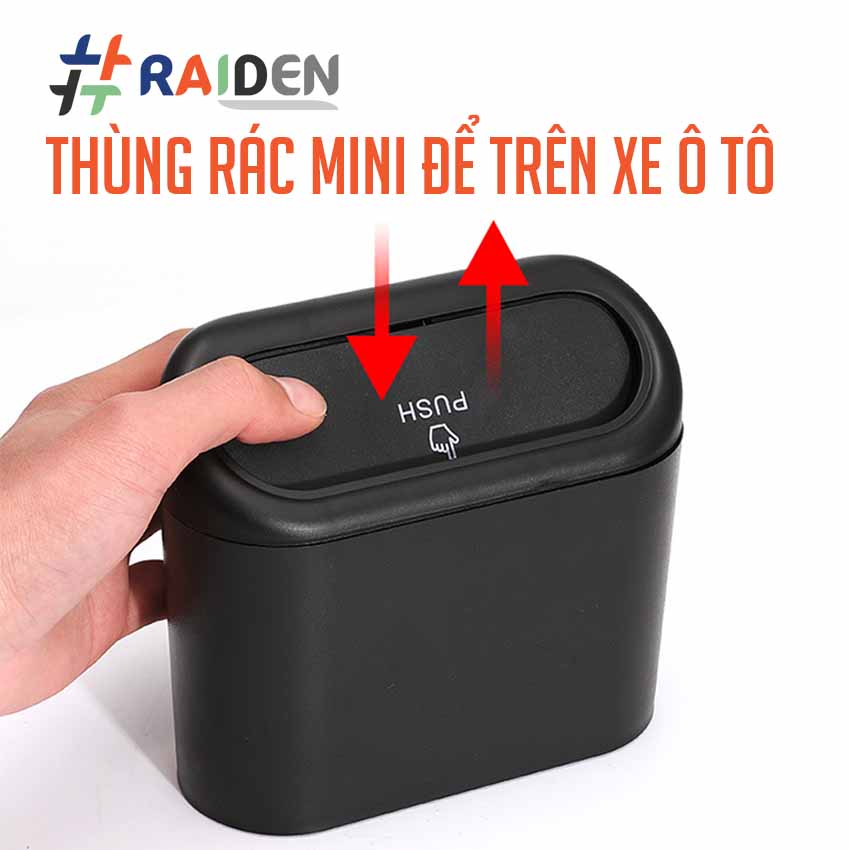 [HCM]Thùng Rác Đa Năng Siêu Gọn Thùng Rác Mini Văn Phòng Xe Ô Tô Thùng Rác Mini Trên Xe Ô Tô - Raiden