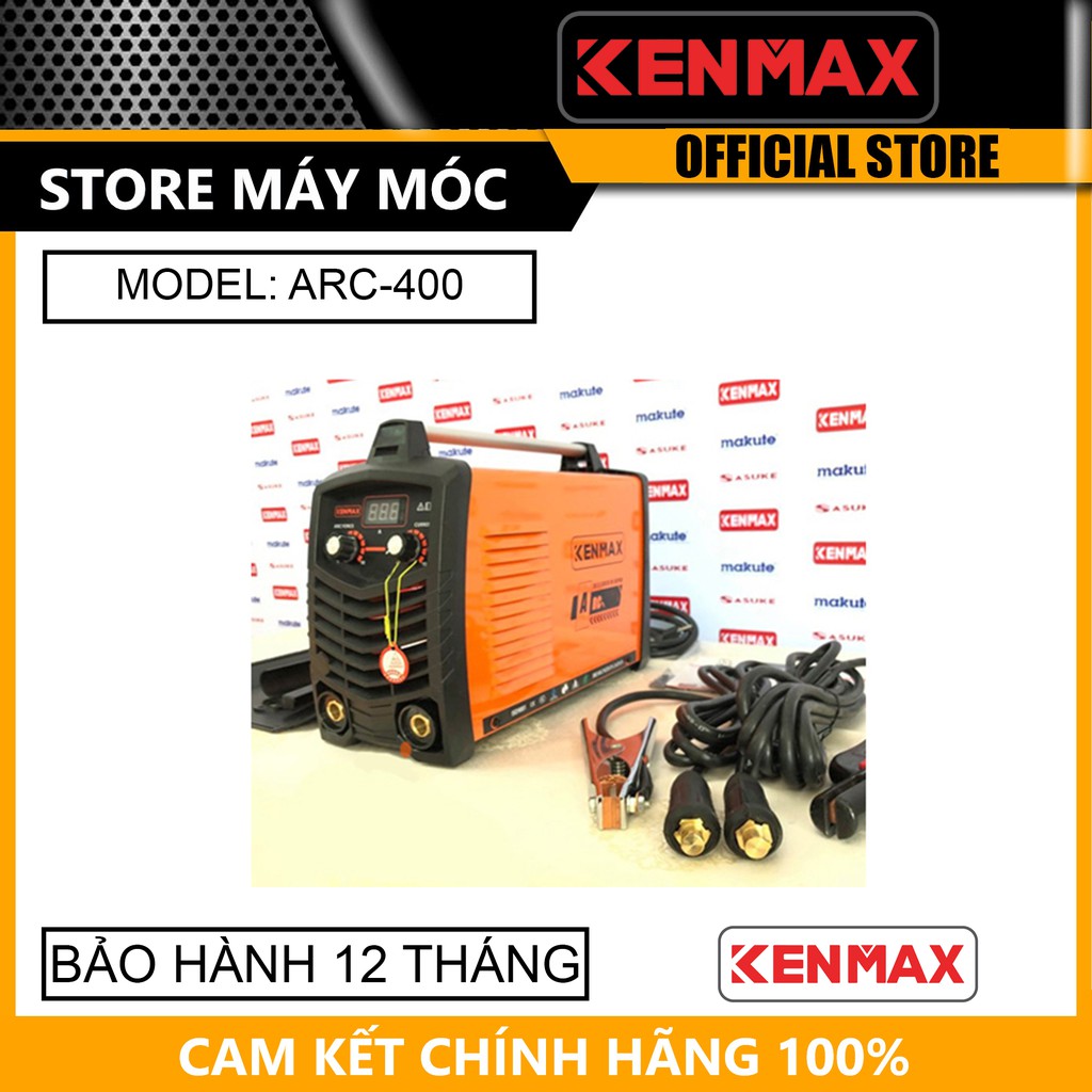 HCMMáy hàn điện tử 1.6-5.0 Kenmax ARC-400 - HÀNG CHÍNH HÃNG