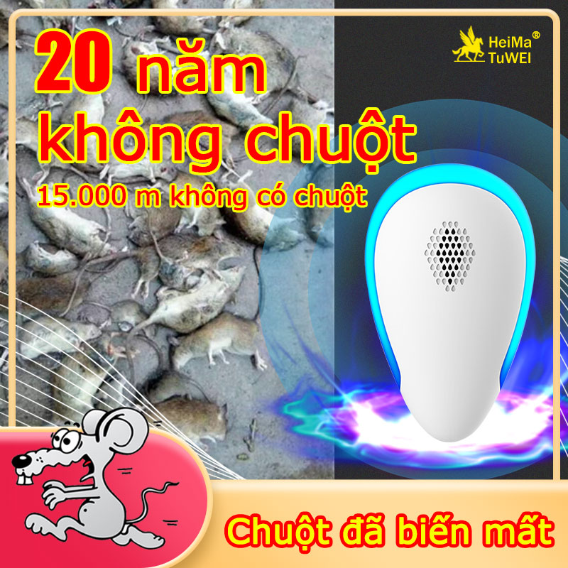 15.000 m không có chuột，Máy đuổi chuột thông，Máy Đuổi Chuột，Máy đuổi chuột siêu âm，diệt chuột 100%，Máy đuổi muỗi,Gián, Chuột, kiến,Sóng siêu âm đuổi chuột，đuổi chuột，đuổi chuột bằng sóng âm，Máy Đuổi Chuột Hiệu，đuổi chuột vĩnh viễn，Máy Xua Đuổi Chuột