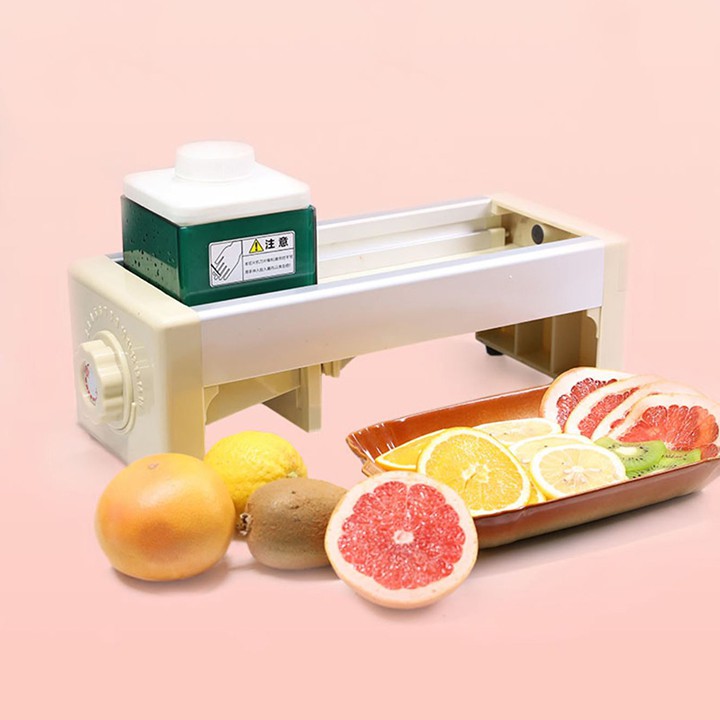 Máy thái rau củ quả, máy cắt lát hoa quả, trái cây