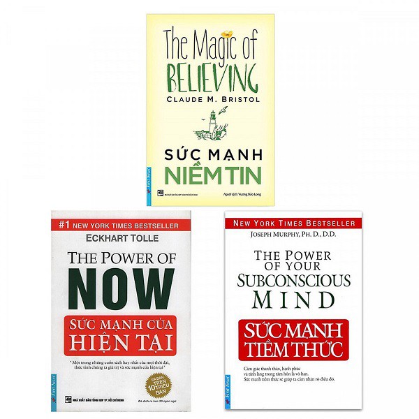 nguyetlinhbook Sách - Combo Sức Mạnh Tiềm Thức + Sức Mạnh Niềm Tin + Sức Mạnh Của Hiện Tại - Nhiều Tác Giả.