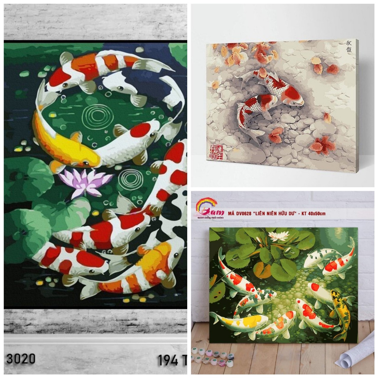 Tranh số hoá CÓ KHUNG 40x50 cm tuyển tập hình mới nhất 2023