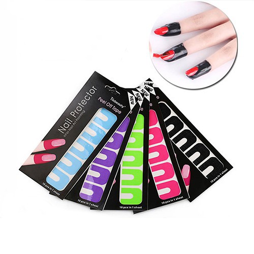 Miếng dán bảo vệ chống lem viền khi sơn móng tay-phụ kiện nails