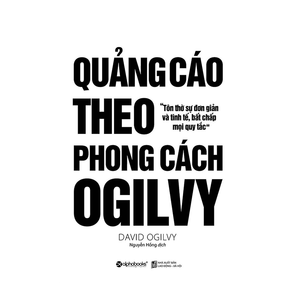 Nguyetlinhbook Sách - Quảng Cáo Theo Phong Cách Ogilvy.