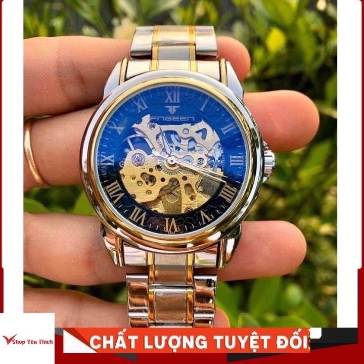 Đồng Hồ Cơ Nam FNGEEN 866 Cao Cấp Chống Nước ,Chống Xước Phù Hợp Mọi cổ tay đàn ông việt, BẢO HÀNH 12 THÁNG