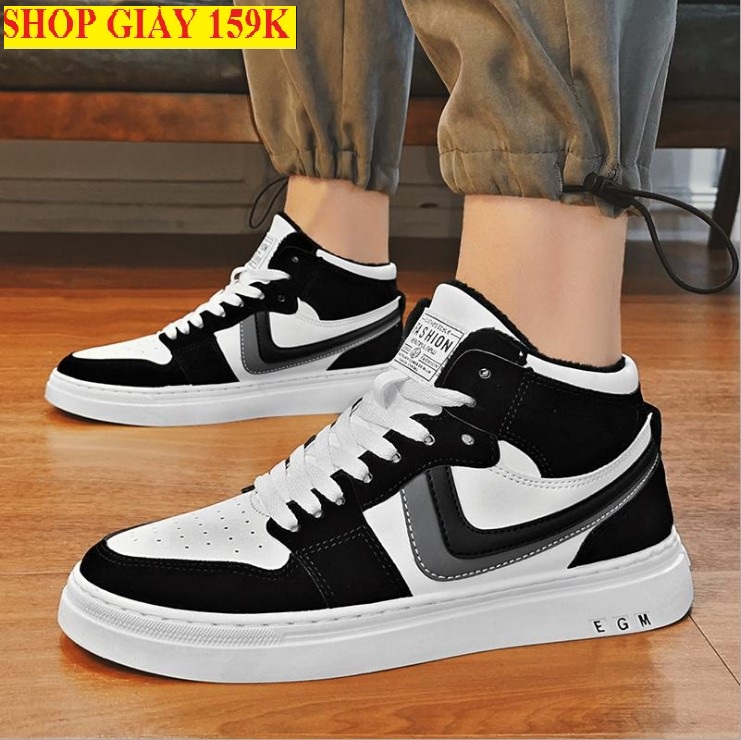 Giày bốt cao cổ nam mẫu mới cực ngầu thích hợp đi chơi đám cưới đi học-Vua Giày chuyên giàysneaker thể thao giày công sở