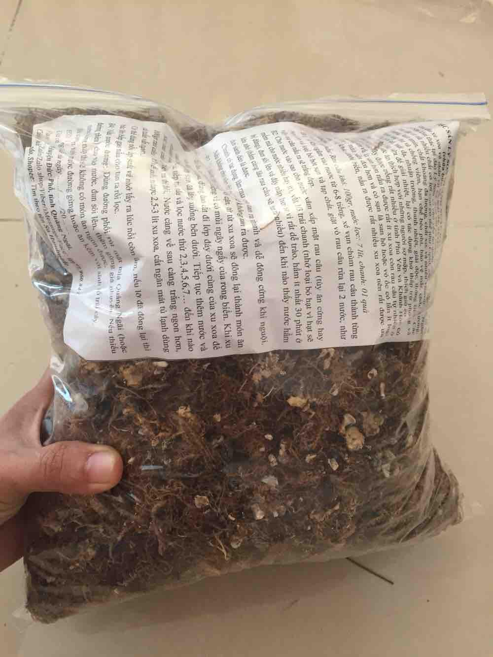 1KG RONG BIỂN RAU CÂU XU XOA LÝ SƠN LOẠI NGON HOÀN TOÀN THIÊN NHIÊN