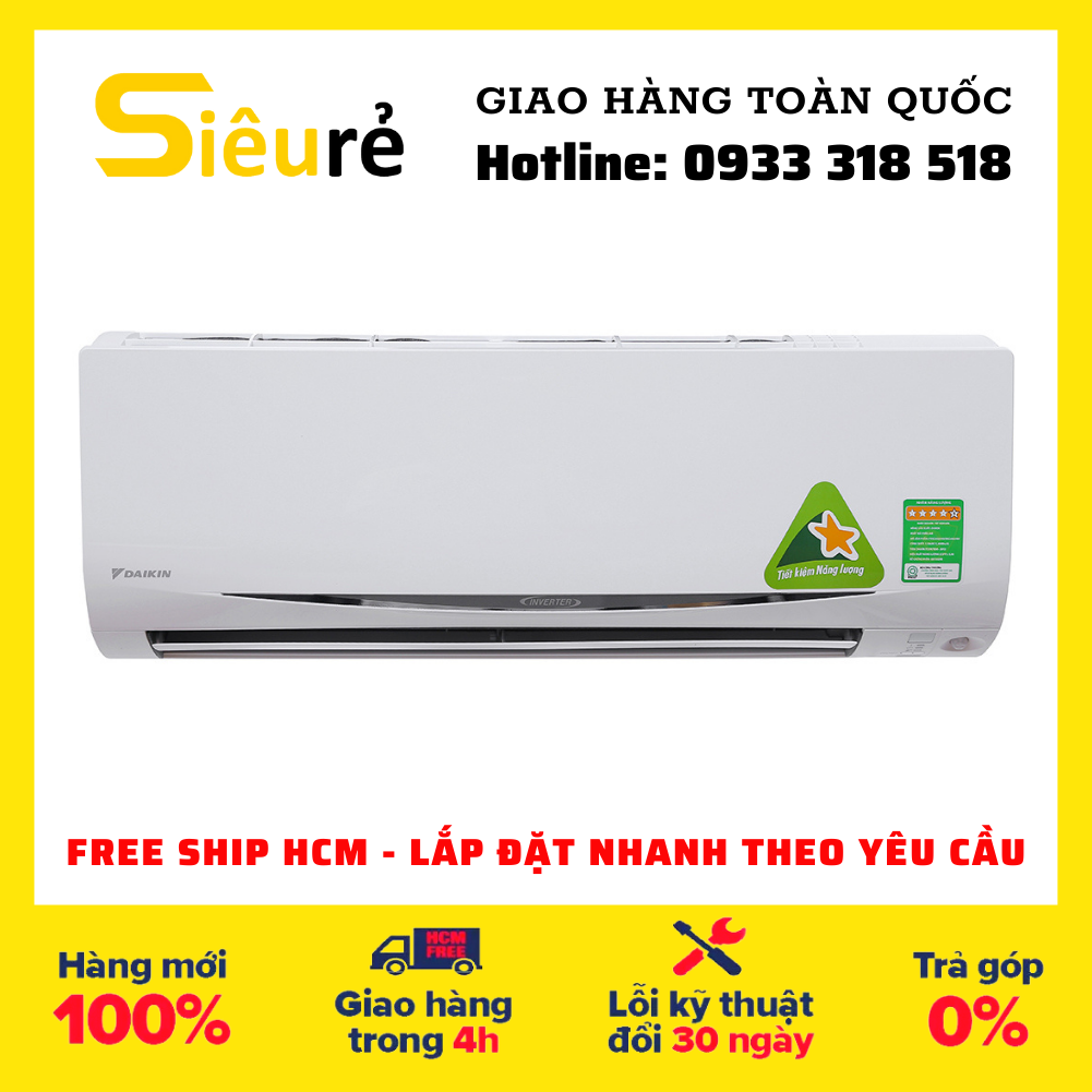 Dàn lạnh ctkc25rvmv 1.0 hp 9000btu gas r32 của hệ thống điều hòa daikin multi s daikin treo tường inverter chính hãng daikin - điện máy siêu rẻ