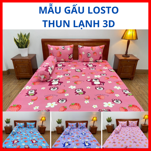 Ga lẻ thun lạnh Hàn Quốc - không áo gối