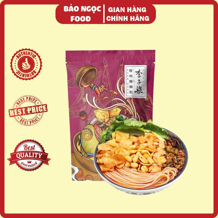 Bún ốc lý tử thất, bún liễu châu gói tím 400g thơm ngon chuẩn vị