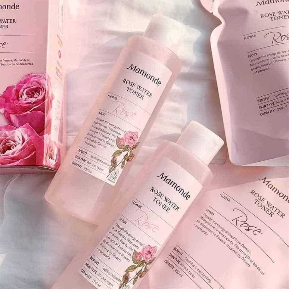 Nước Hoa Hồng Mamonde Dưỡng Ẩm Ngừa Mụn 250ml