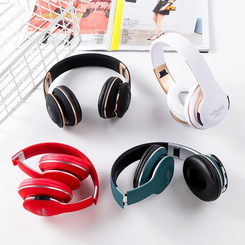 Tai Nghe Bluetooth-Tai Nghe Chụp Tai Không Dây P17, ST-17, Tai Nghe Chụp Tai Hàng Chuẩn-Âm Thanh Hay-Âm Bass Trầm Ấm-Chơi Game-Nghe Nhạc Thả Ga-Thời Gian Nghe Liên Tục Là 4-6 Giờ, Thiết Kế Trẻ Trung Năng Động-Giảm Nhiễu-Không Gây Đau Tai